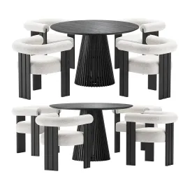Eichholtz percy chair la forma irune table